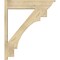 Ekena Millwork Merced Traditional Rough Sawn Outlooker, Douglas Fir, 8"W x 36"D x 42"H OUT08X36X42MRC01RDF - alternate 3